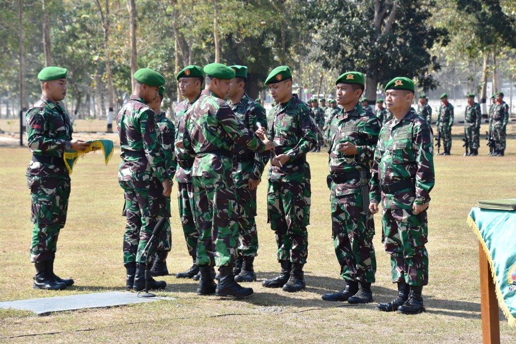 Danrem Pimpin Serah Terima Jabatan Dandim dan Danyonif 410/Alugoro